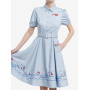 Her Universe Jaws ceintureed Retro Dress Her Universe Exclusive - Import Août 2025 Her Universe Jaws ceintureed Retro Dress Her Universe Exclusive - Import Août 2025