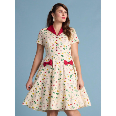 Her Universe Disney Pixar Ratatouille Button Retro Dress Her Universe Exclusive - Import Août 202533405380_hi?$productMainDeskto