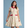 Her Universe Disney Pixar Ratatouille Button Retro Dress Her Universe Exclusive - Import Août 202533405380_hi?$productMainDeskto
