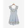 Her Universe Studio Ghibli® My Neighbor Totoro Floral Icons Ruffle Dress - Import Août 2025 Her Universe Studio Ghibli® My Neighbor Totoro Floral Icons Ruffle Dress - Import Août 2025