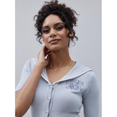 Her Universe Disney Steamboat Willie Sailor Quarter Sleeve Cardigan Her Universe Exclusive - Import Août 202532195071_hi?$produc