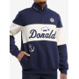 Our Universe Disney Donald Duck Nautical Quarter Zip Sweatshirt Her Universe Exclusive - Import Août 2025 Our Universe Disney Donald Duck Nautical Quarter Zip Sweatshirt Her Universe Exclusive - Import Août 2025