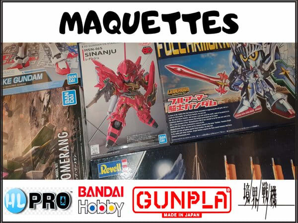 Maquette Gundam Gunpla gunplat